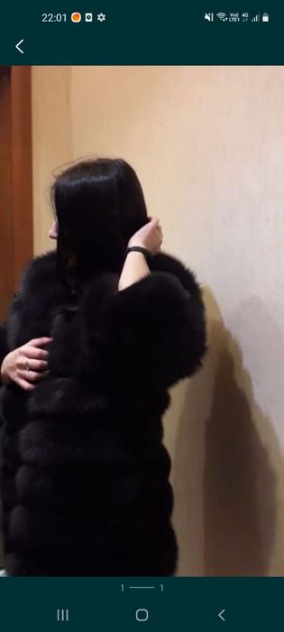 Продам шубу песцову