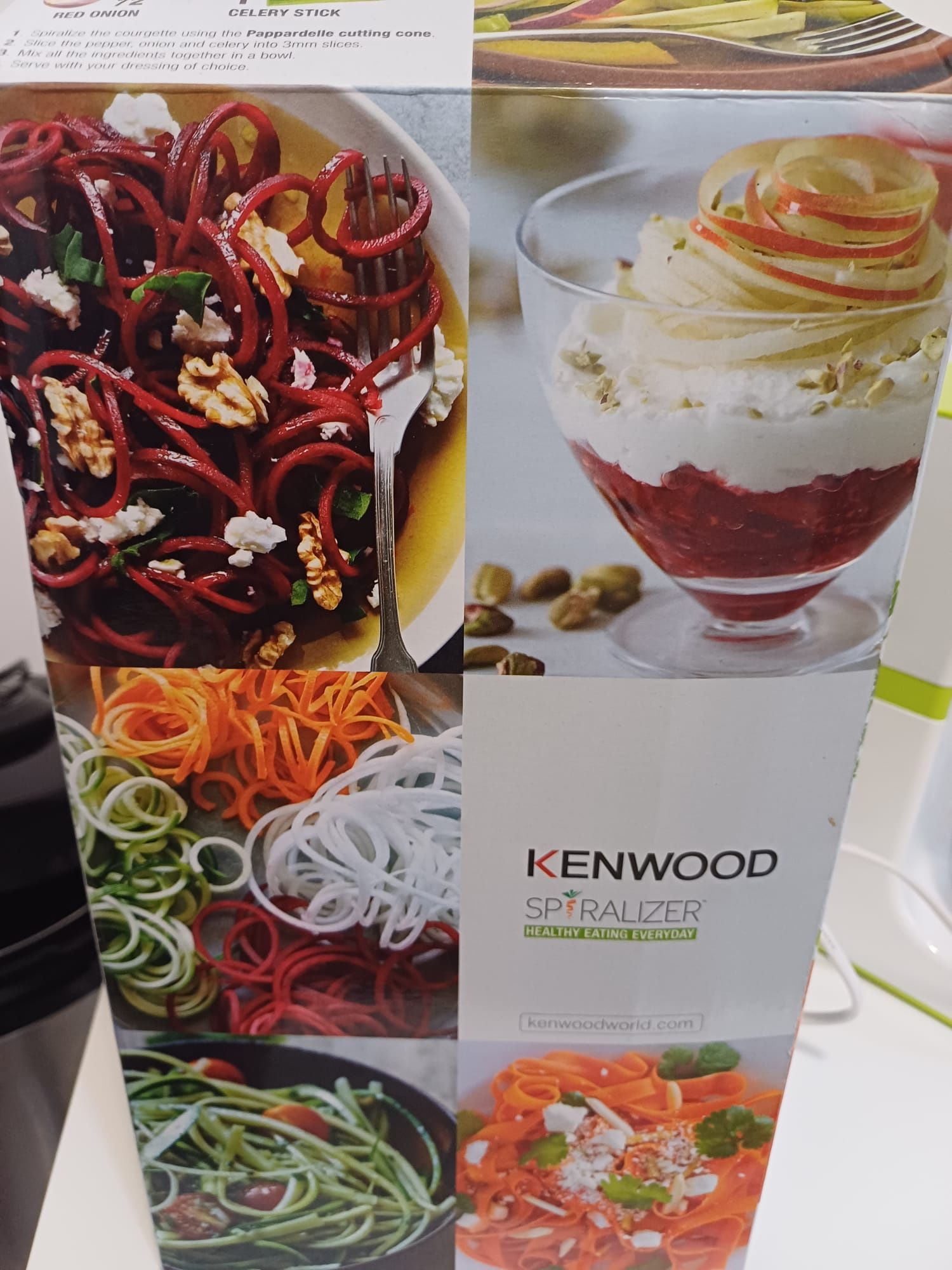 Spiralizator electric pentru legume/fructe - Kenwood