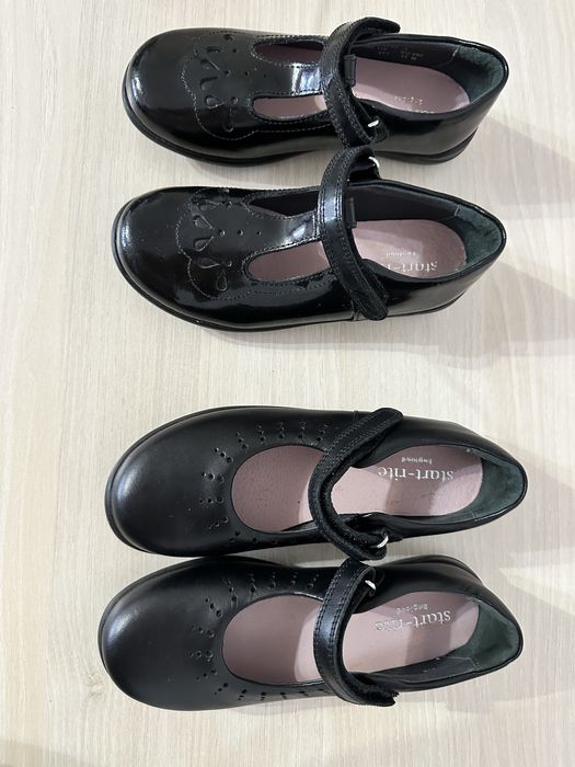 Pantofi negri pentru fete Start-Rite England