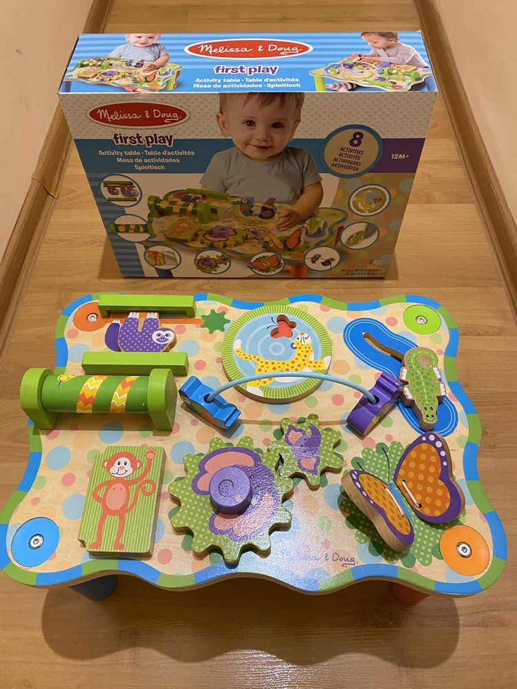 Дървена маса за игра  “Джунгла” Melissa & Doug