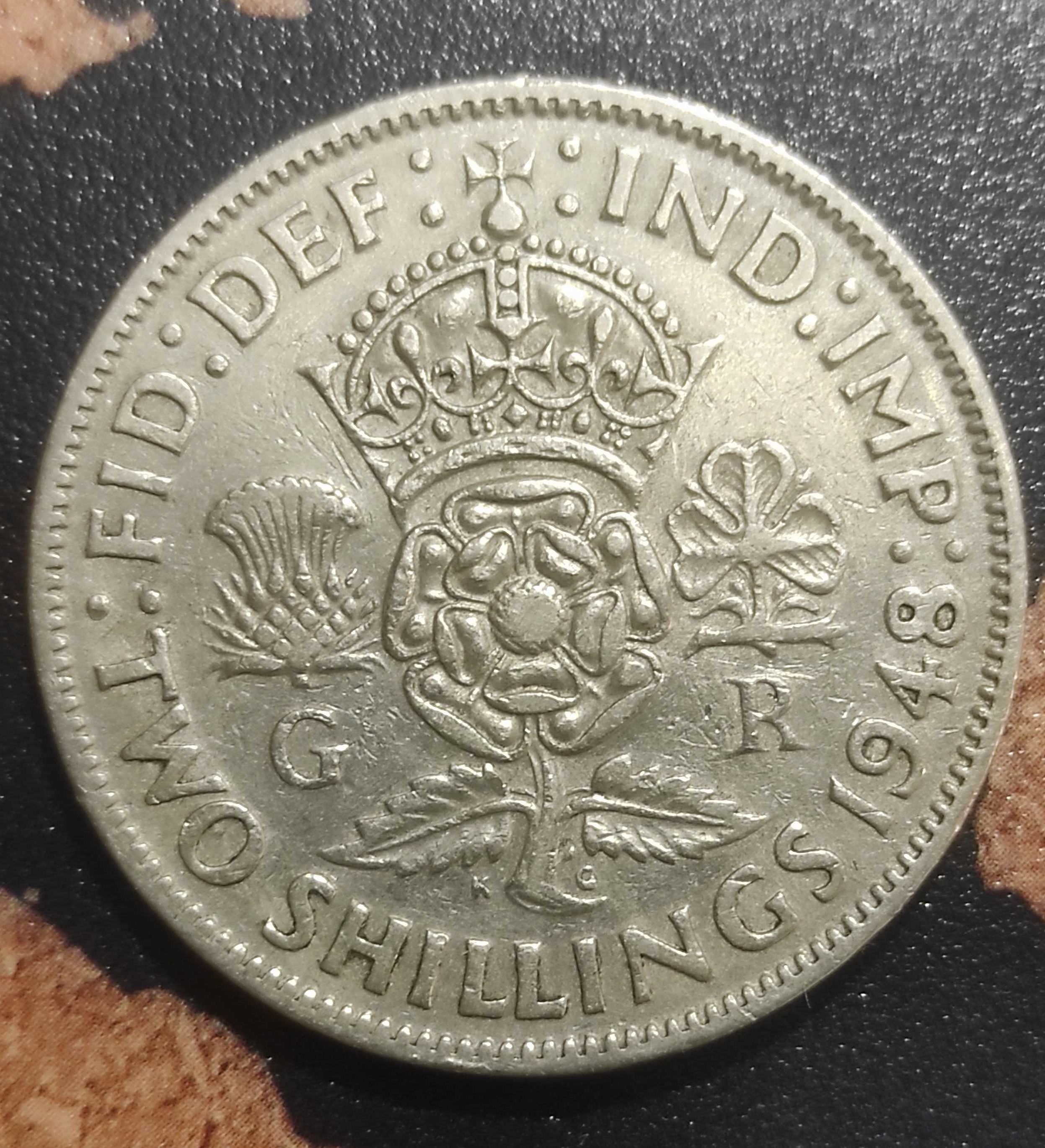 Английски монети - 3 бр. (1947-1950)