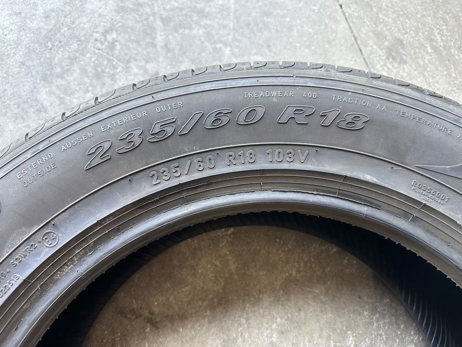 235/60/18 Pirelli 4 Pieseoya