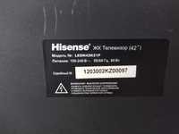Телевизор рабочий Hisense 42 (109 см) пульт+ кронштейн+ hdmi кабель