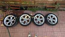 Jante 18 Bmw x1 cu cauciucuri de iarna 225/45/18 Tigar