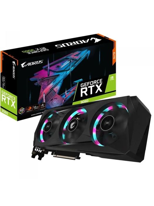 Videokarta Sotiladi AORUS GeForce RTX™ 3060 ELITE 12 GB