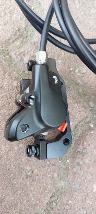 Set frane disc hidraulice SHIMANO MT200 NOI 100/200cm OEM