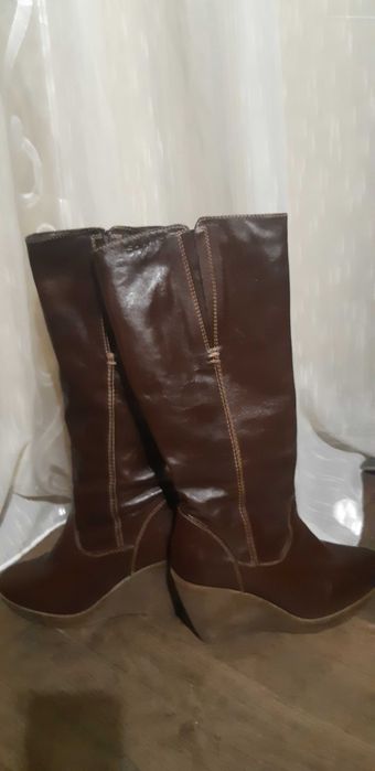 Cizme din piele naturala