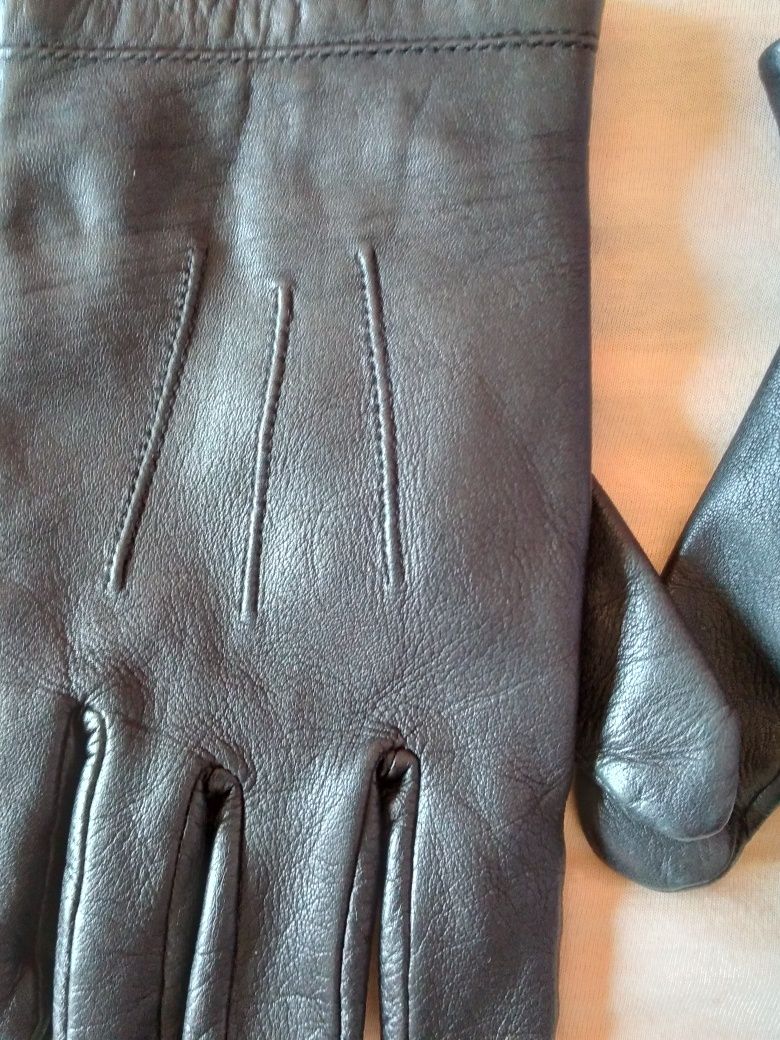 Mănuși piele M&S cumparate din UK