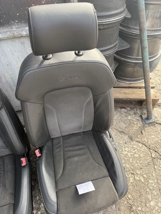 Кожен S-line салон Audi Q7 подгрев ЕЛ Седаки Ауди КЮ7 Н91 лека забележ