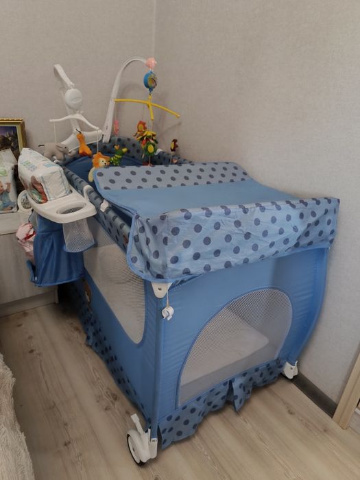 Кровать кроватка, манеж детский