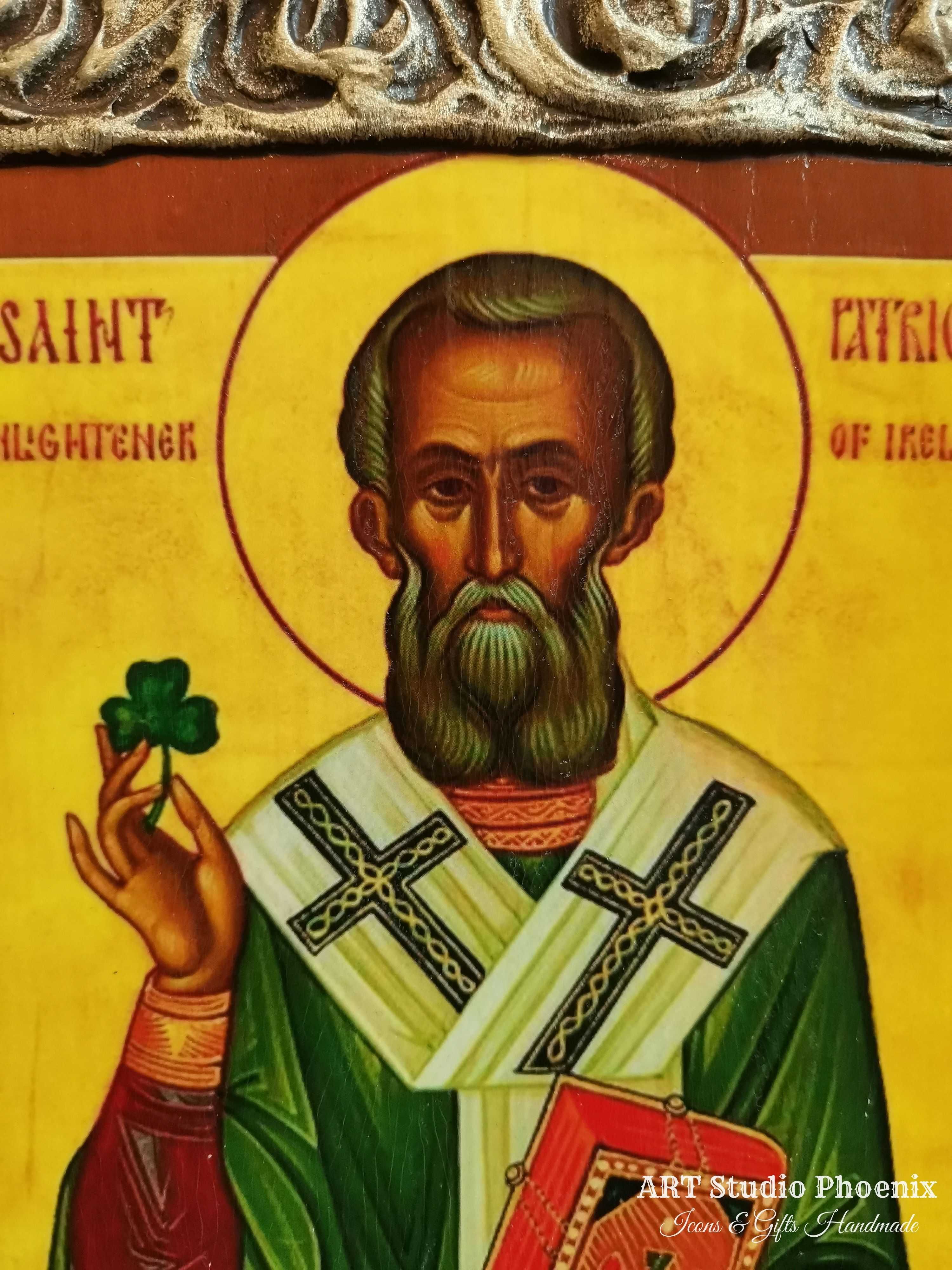 Икона на Свети Патрик icona Saint Patrick