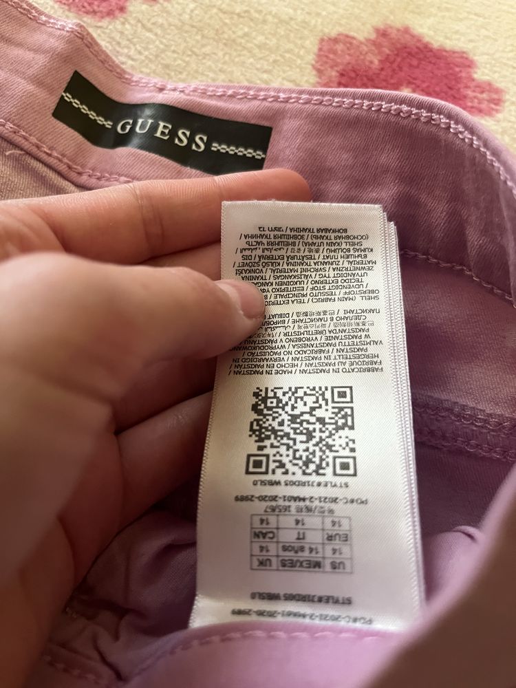 Детски къси дънкени панталонки GUESS