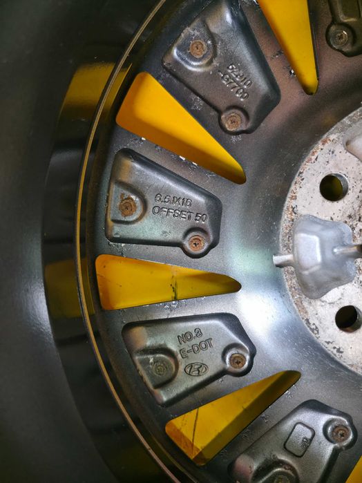 4 Jante Aliaj 5x114.3 16'' OEM Hyundai Kona I30 I40 Elantra