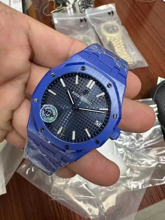 audemars piguet royal oak керамично синьо