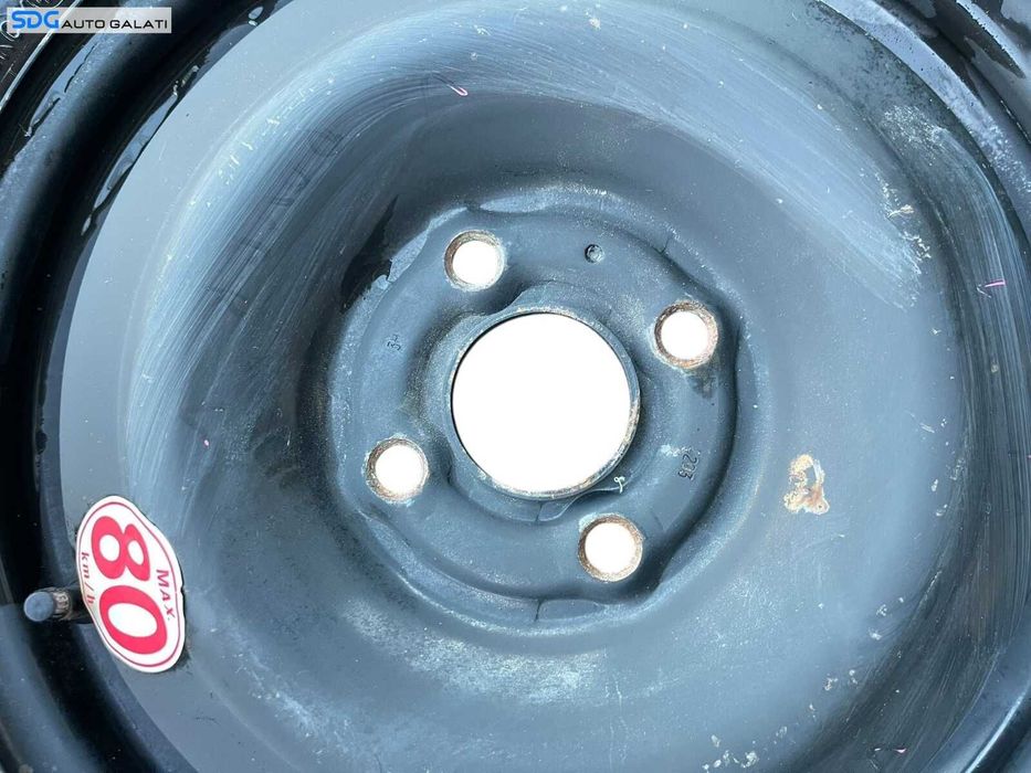 Janta Roata Rezerva Slim 31-2jx15h2x45 125 80 15 R15 4x100 Rover 200 25 45 MG ZR ZS 1995 - 2005 Cod RRC116520 [B4194]