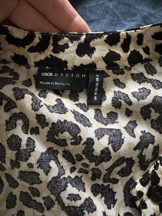 Rochie lunga animal print leopard S