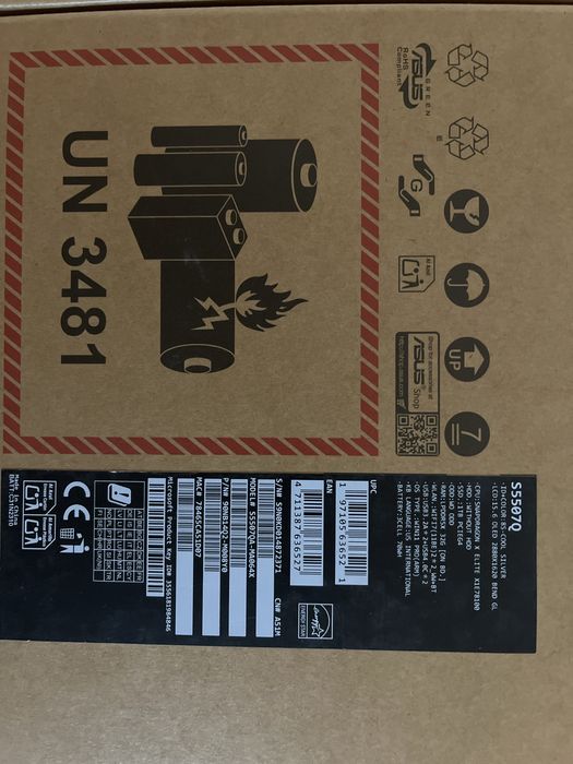 Laptop ASUS Vivobook S 15 OLED S 5507QA-MA064X, Qualcomm Snapdragon X1