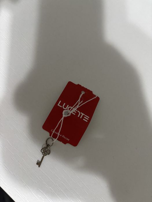 Кулон ключик серебро