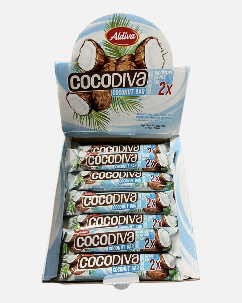 Кокосовый батончик Кокодива от турецкого производителя Альдива
