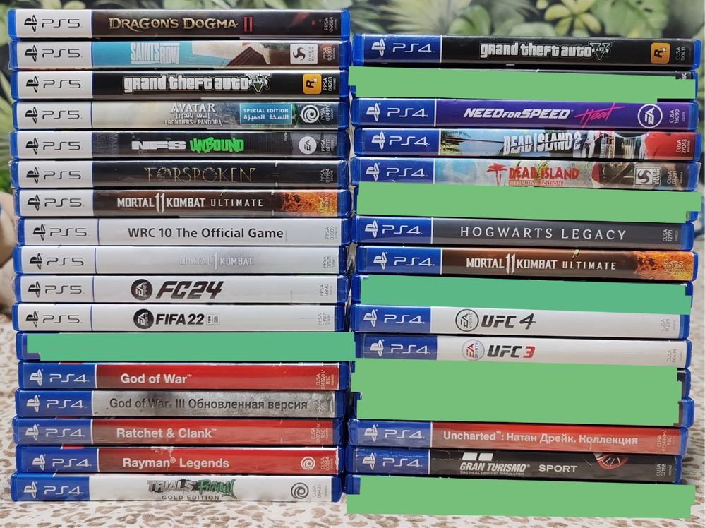 Продам диски на ps 4 ps 5