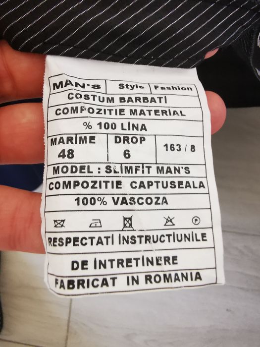 Costum carouri Man's style fashion