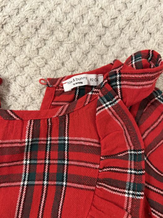 Детска коледна рокля + чорапки