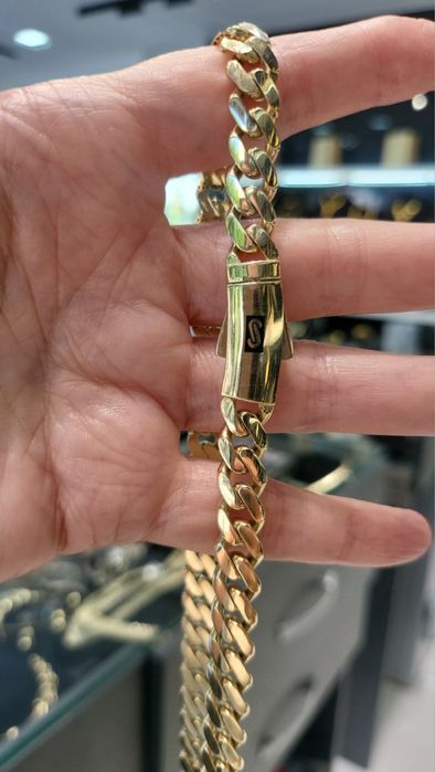 Златен синджир мъжки Monaco 14 карата