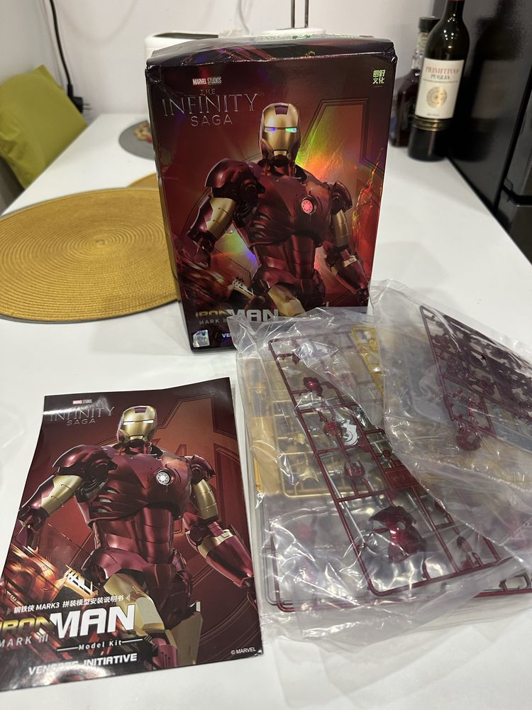 Figurina lego articulata Iron man