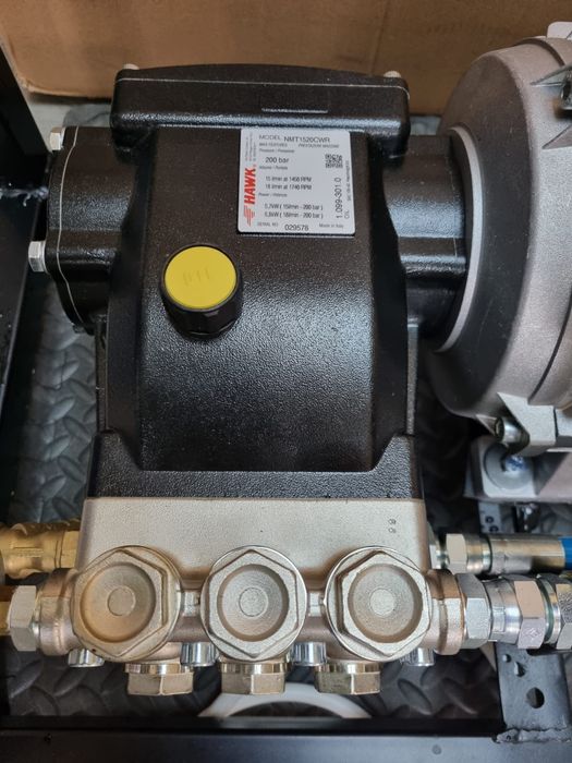 Aparat spalat cu presiune Grup Hawk inox 200 bar 15 litrii pe minut