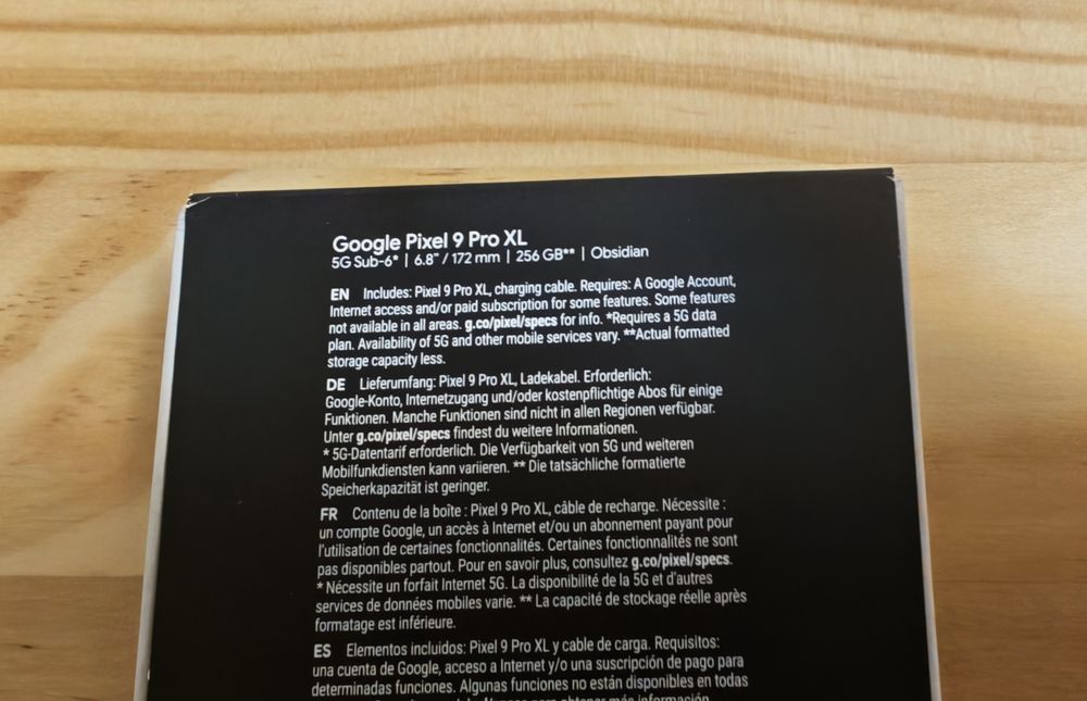Google Pixel 9 Pro XL 5G 256GB с Graphene OS