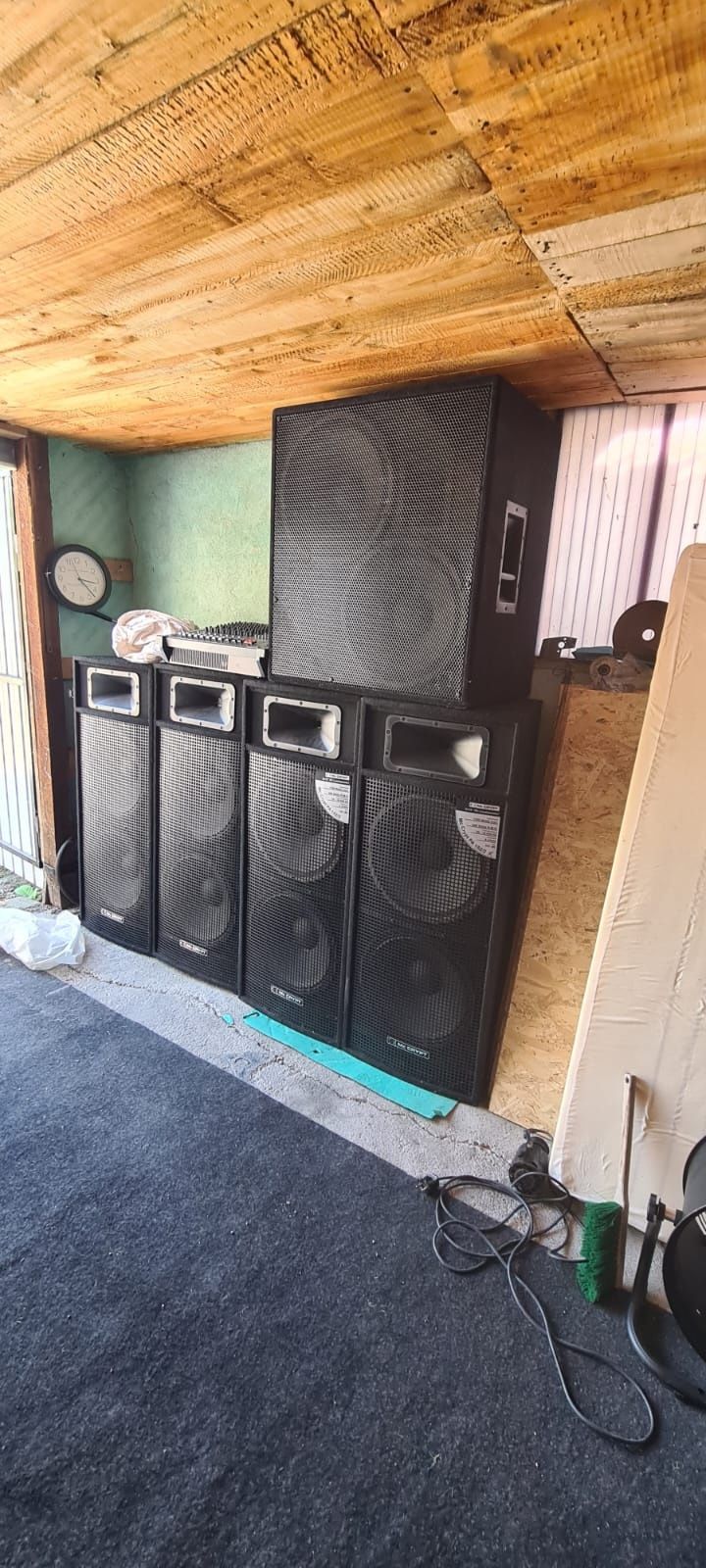 Boxe profesionale McCrypt PA 152/2 – 2x15", 1500W max, 2 bucăți