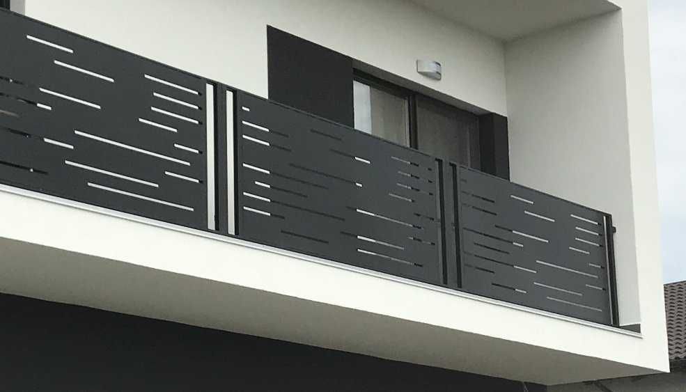 Balustrade Balcon Fier Forjat/Moderne/Finisaje Premium/Montaj Inclus
