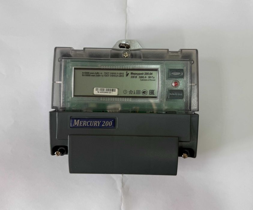 Продам счетчик электрический однофазный многотарифный Меркурий 200.04