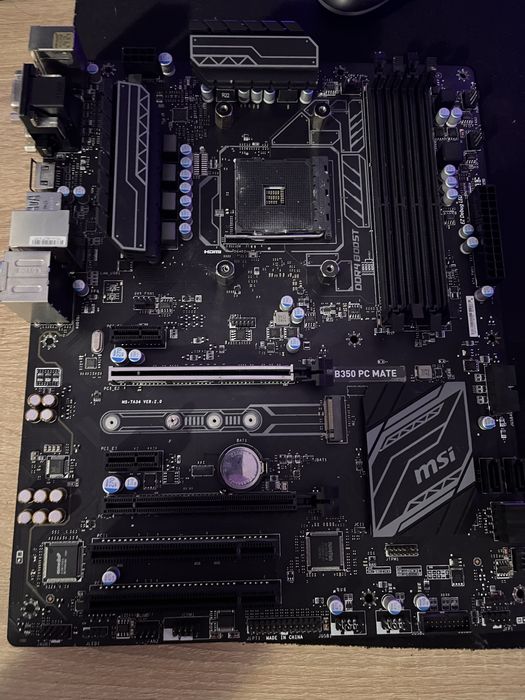 Placa de baza MSI B350 PC Mate