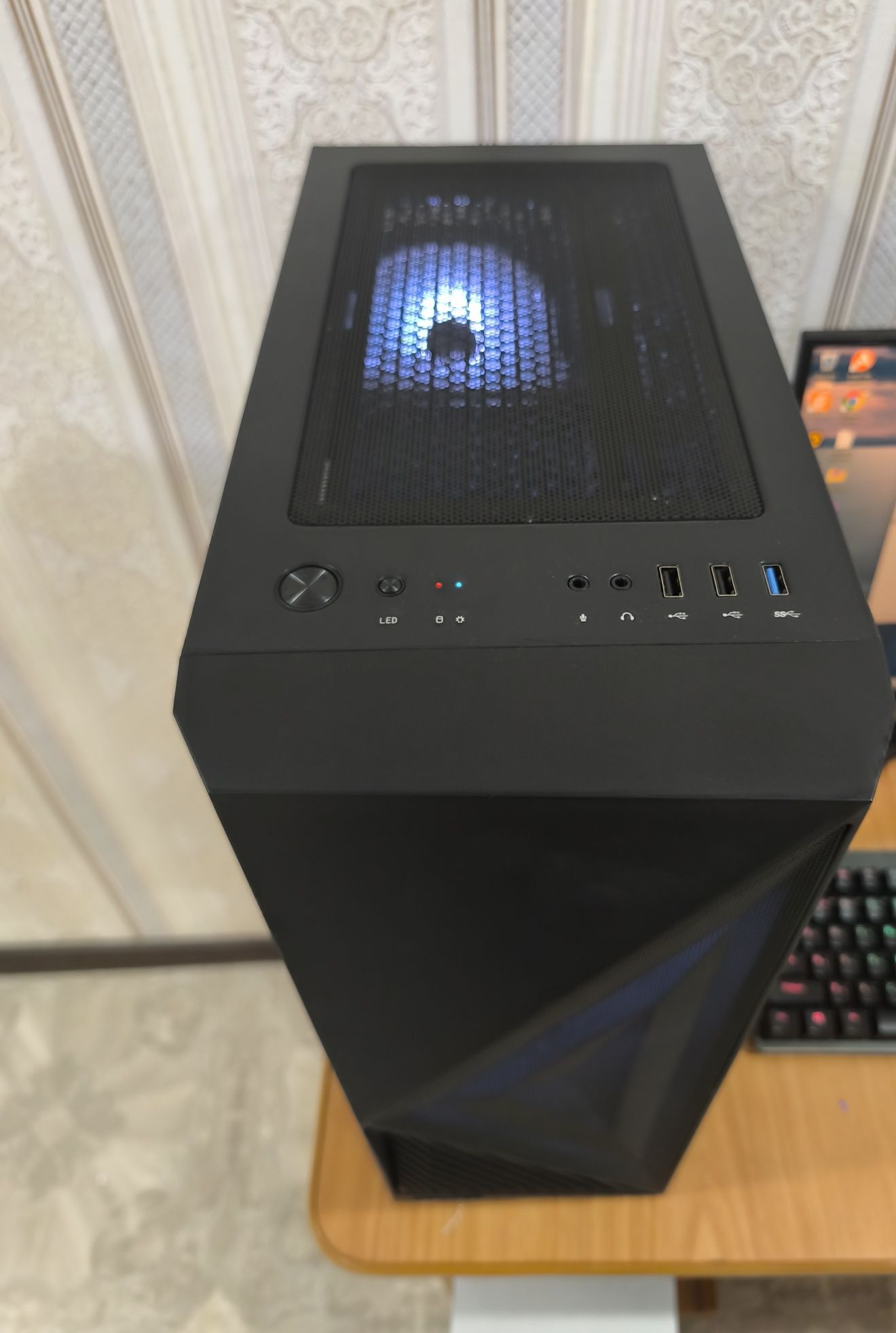 Игровой компьютер Core i3 14100f, Geforce RTX 3050 8 Gb