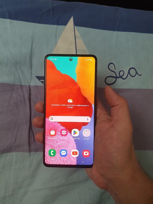Samsung Galaxy A51 4/64GB Gray Black Igravoy Original Holati Yaxshi
