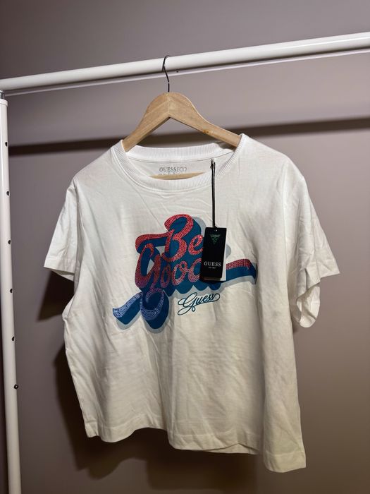 Блуза бяла Guess