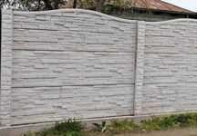 gard placi beton armat