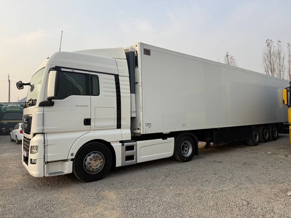 MAN TGX 18.460 + SCHMITZ Реф Сотилади