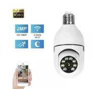 Camera IP, WI-FI, HD, Smart-Bulb, tip bec cu Senzor de Miscare