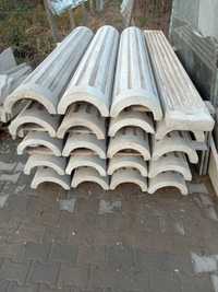 1/2 coloane decorative beton armat cu striatii