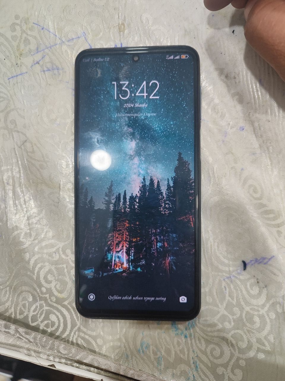 Redmi Note 9s blue