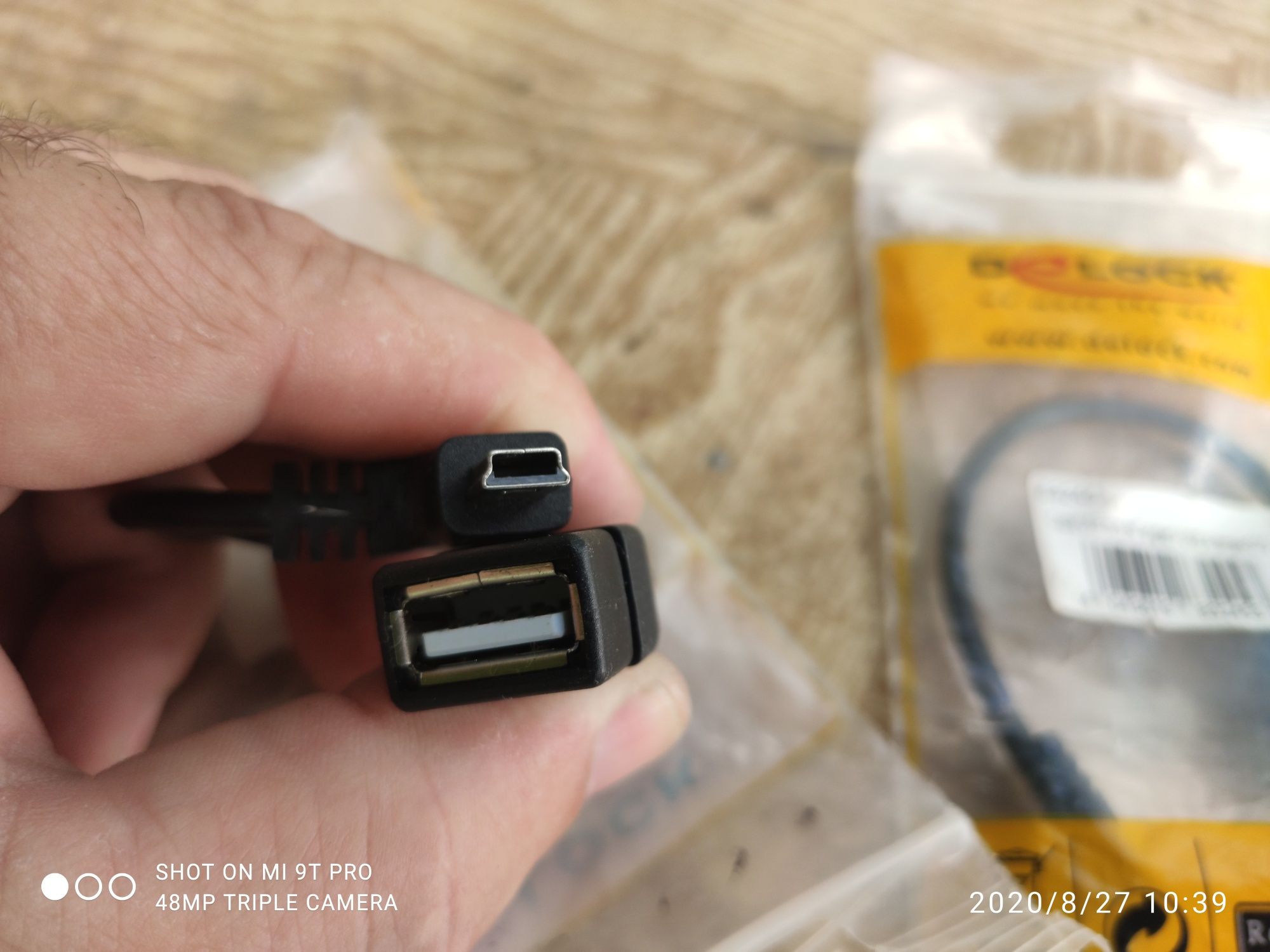 Cablu OTG mini-USB