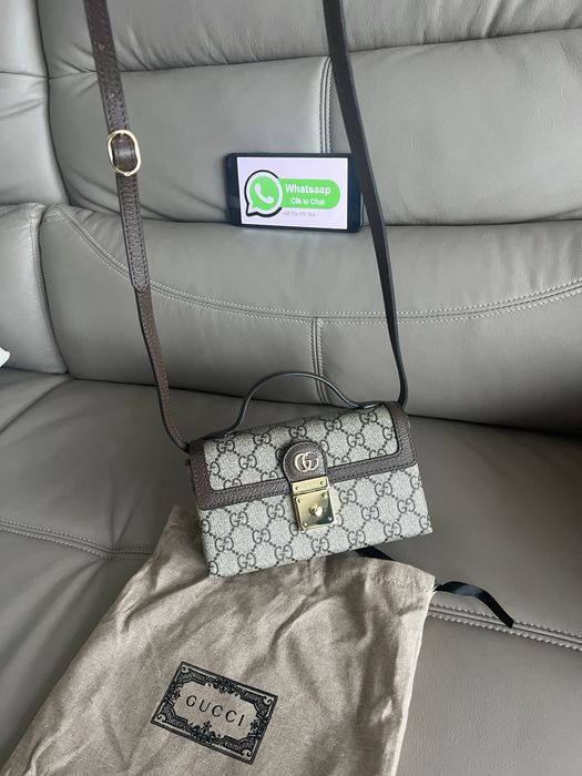 Geanta gucci Ophidia mini top handle bag