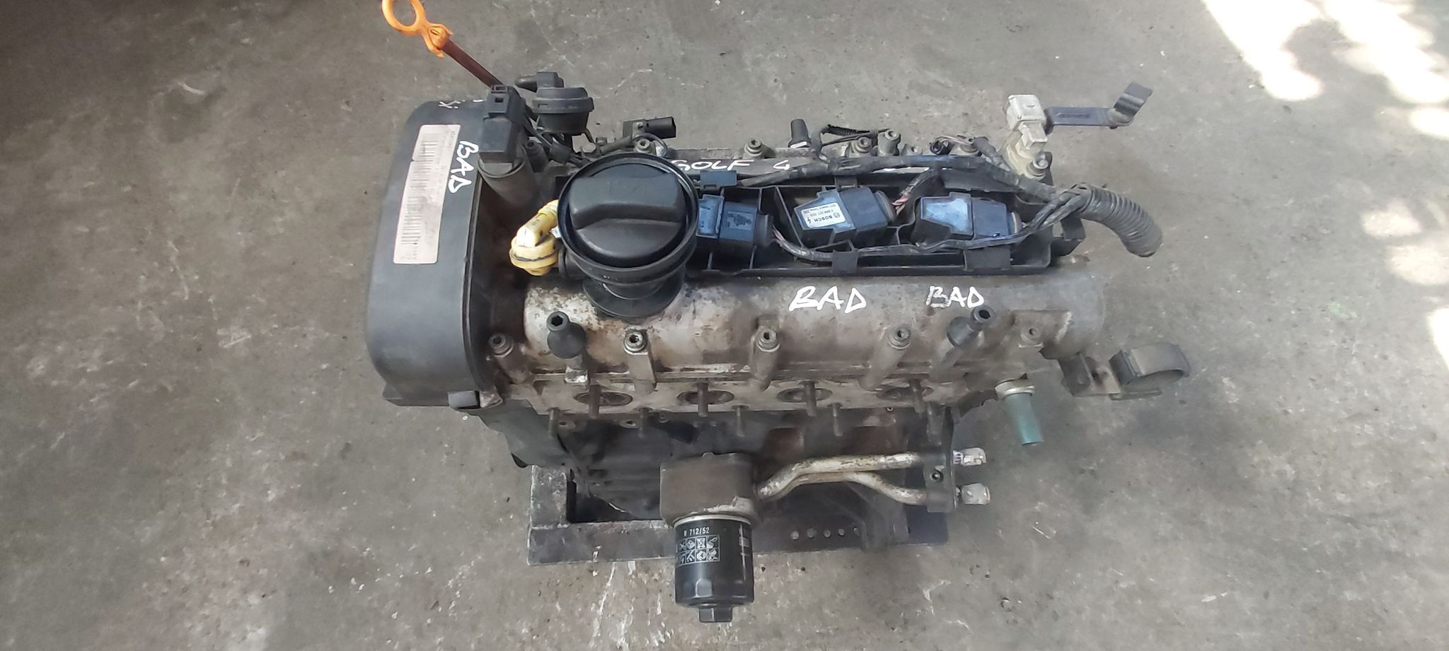 Motor BAD 1.6FSI 110CP VW Golf 4 (2002-2005)