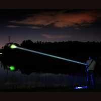 Мощный дальнобойный лазерный фонар
