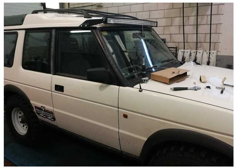 Стойки за Извит Лед Бар Скоби Nissan Patrol Y61 Toyota Landcruiser 80