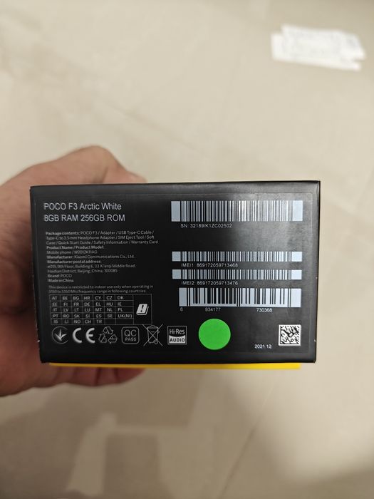 Poco F3  5G  8/256 Gb