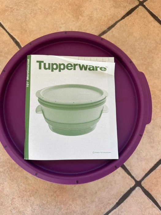 Recipient pentru spălat salata Tupperware Microgourmet