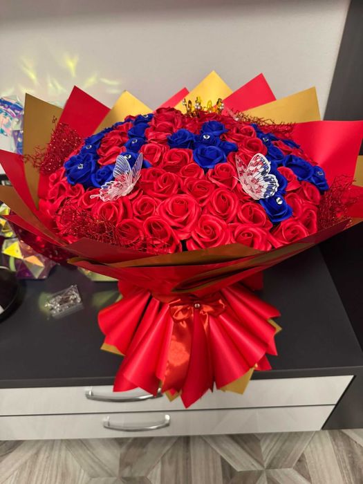 Aranjamente florale de sapun